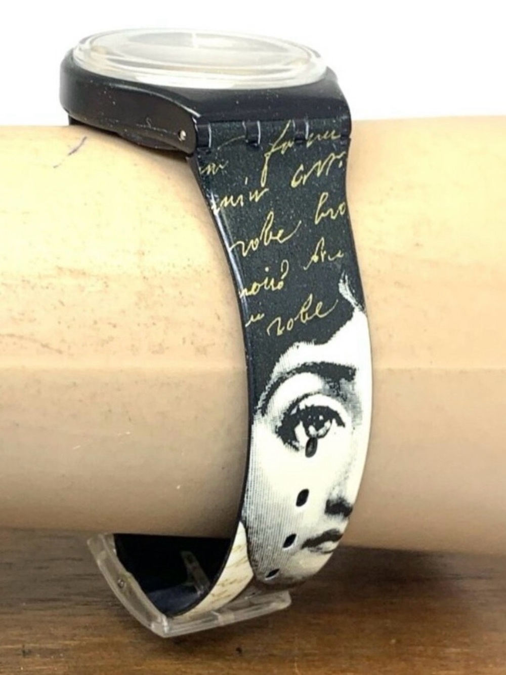 Rare Fornasetti original vintage Swatch quartz wristwatch NIB - Picture 3 of 4